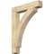 Ekena Millwork Thorton Block Rough Sawn Bracket, Douglas Fir, 6"W x 36"D x 48"H BKT06X36X48THR05RDF - alternate 1